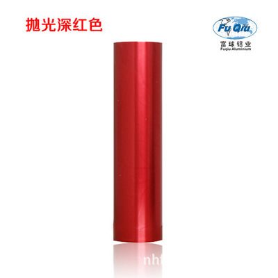 佛山鋁型材廠家深度解析 拋光深紅色鋁型材圓管的加工與應用